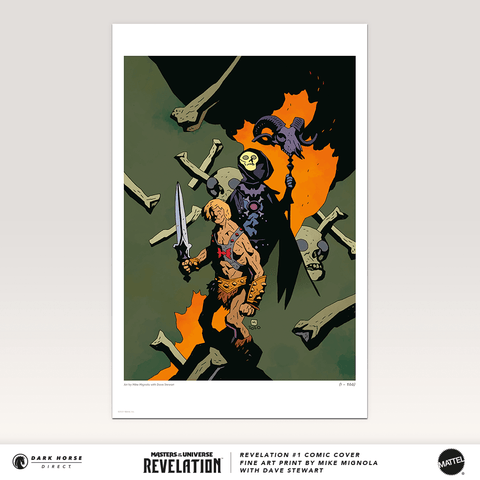 Masters of the Universe: Revelation #1 - Comic Cover Fine Art Print by Mike Mignola with Dave Stewart