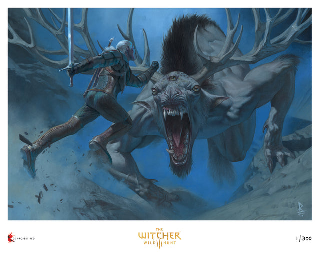 The Witcher 3—Wild Hunt Giclée Print (Riccardo Federici)