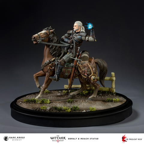 The Witcher 3 - Wild Hunt: Geralt & Roach Statue