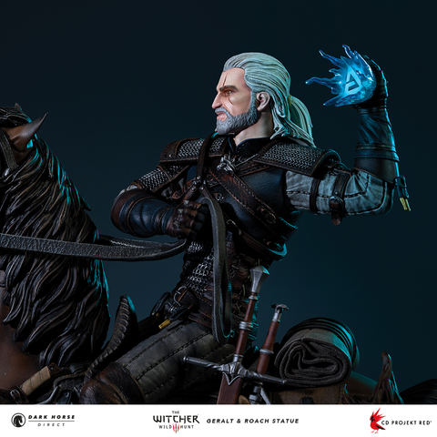 The Witcher 3 - Wild Hunt: Geralt & Roach Statue