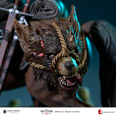 The Witcher 3 - Wild Hunt: Geralt & Roach Statue