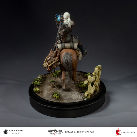 The Witcher 3 - Wild Hunt: Geralt & Roach Statue