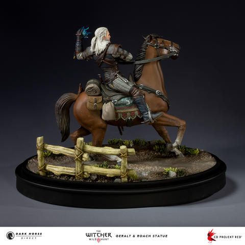 The Witcher 3 - Wild Hunt: Geralt & Roach Statue