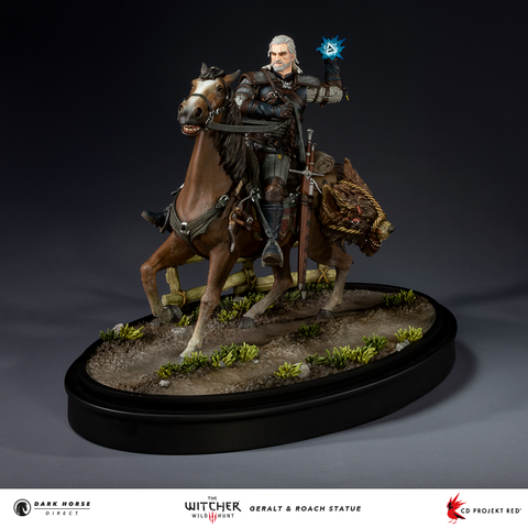 The Witcher 3 - Wild Hunt: Geralt & Roach Statue