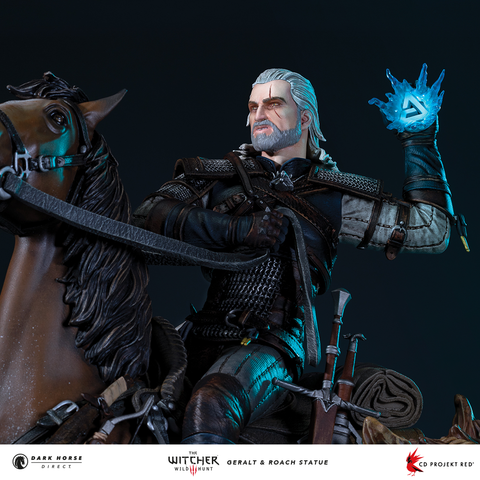 The Witcher 3 - Wild Hunt: Geralt & Roach Statue